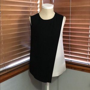 Ted Baker Black and white Sleeveless top